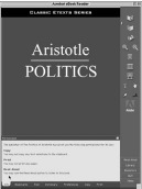 Picture of the eBook Politics by Aristotle.